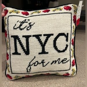 Furbish Studio Needlepoint Pillow